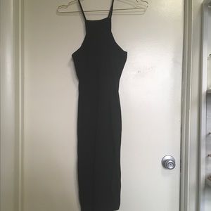 Express Bodycon Asymmetrical Hem Dress